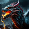Flammende Drachen